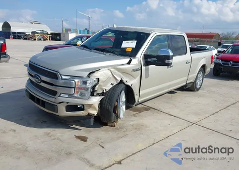 2018 Ford F-150 Platinum from USA, damaged, VIN 1FTEW1CG6JFA62472